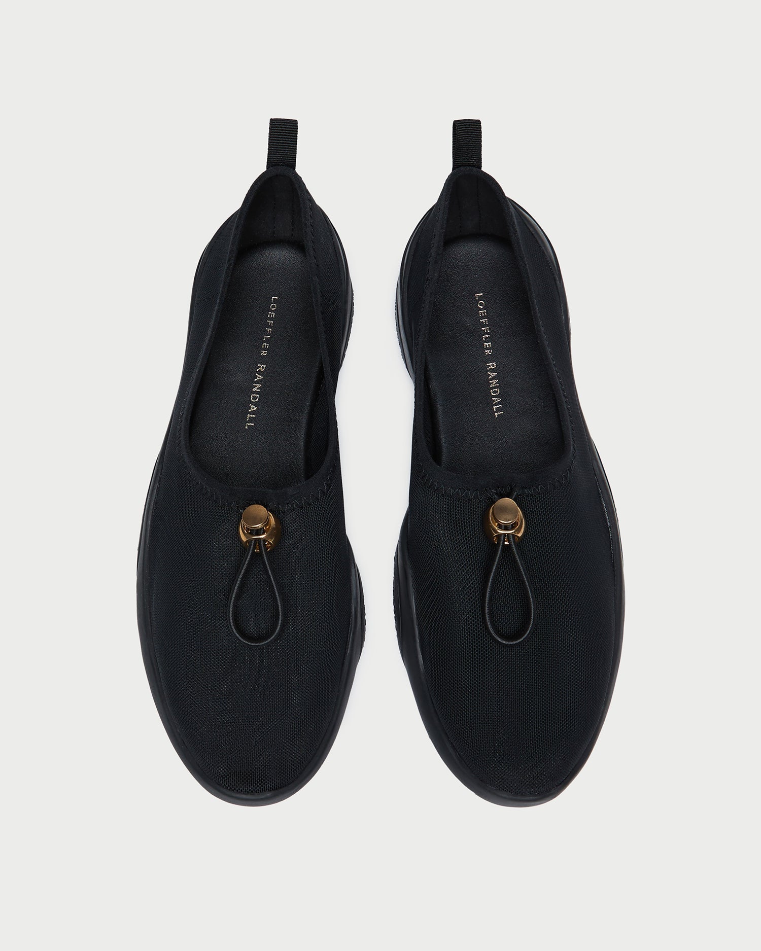 Loeffler Randall / Raina Black Mesh Flat