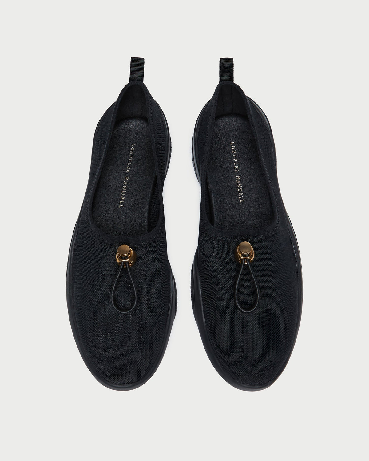 Loeffler Randall / Raina Black Mesh Flat