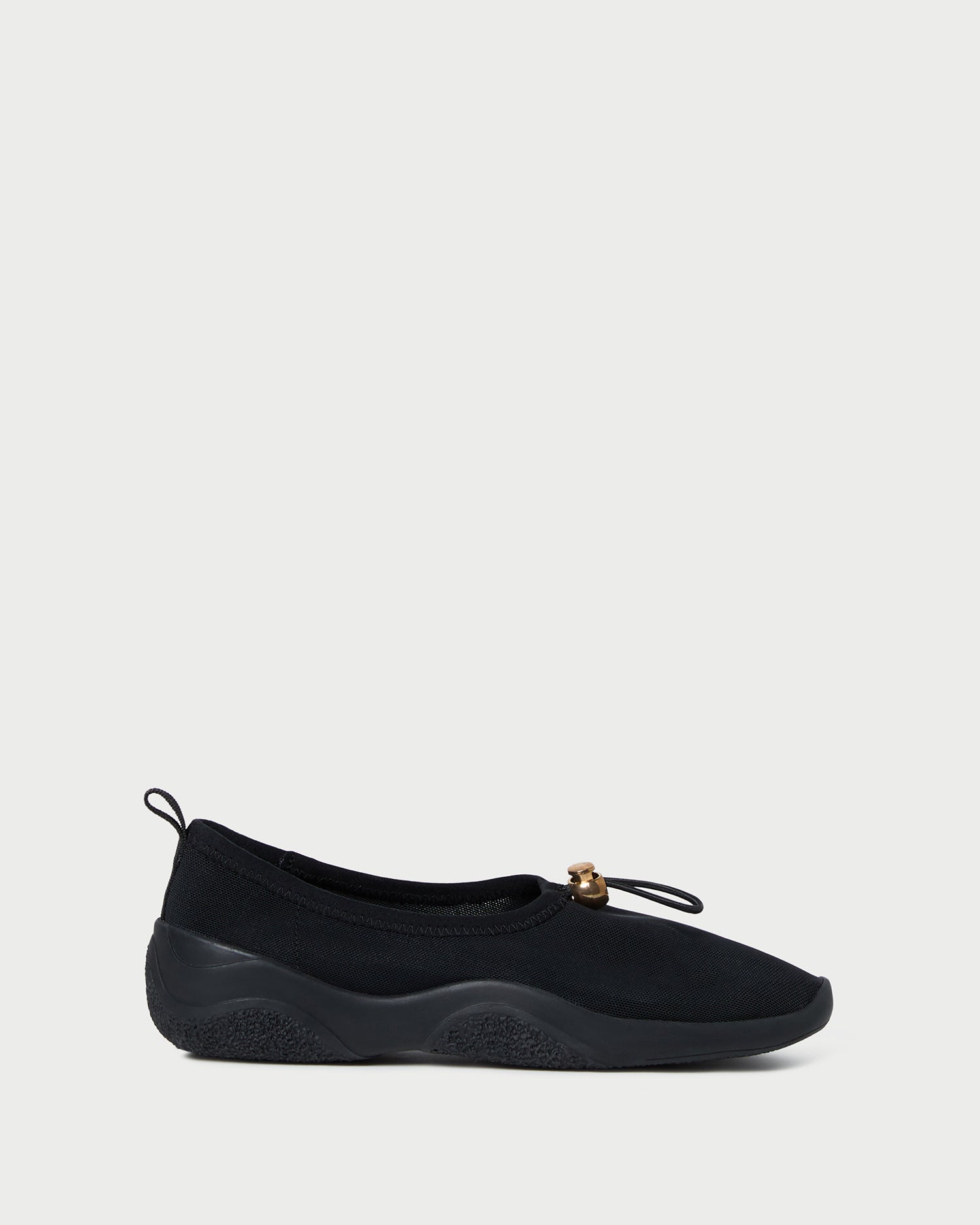 Loeffler Randall / Raina Black Mesh Flat