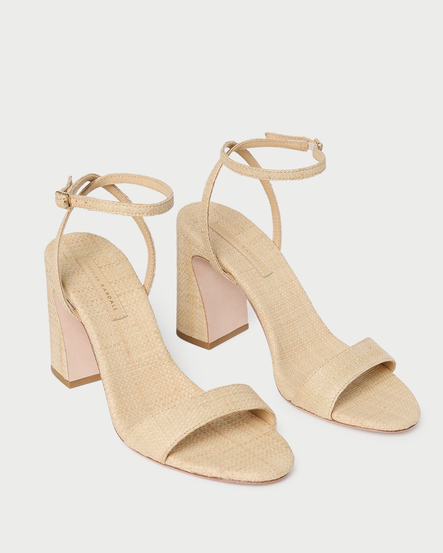 Loeffler Randall / Malia Natural Curved-Heel Sandal