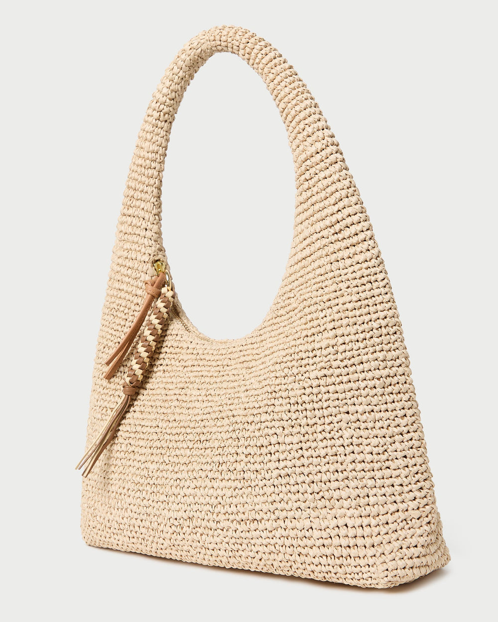 Loeffler Randall / Willow Natural Woven Hobo Bag