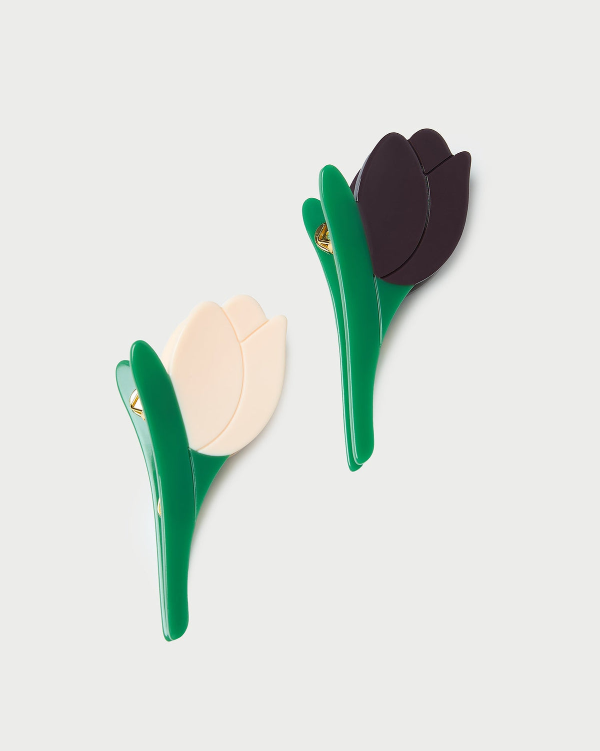 Loeffler Randall / Juniper Maroon/Butter Tulip Clip Set
