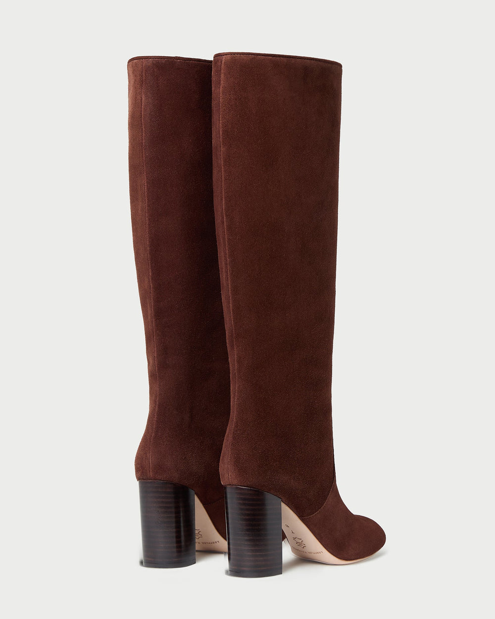 Loeffler Randall / Goldy Espresso Suede Tall Boot