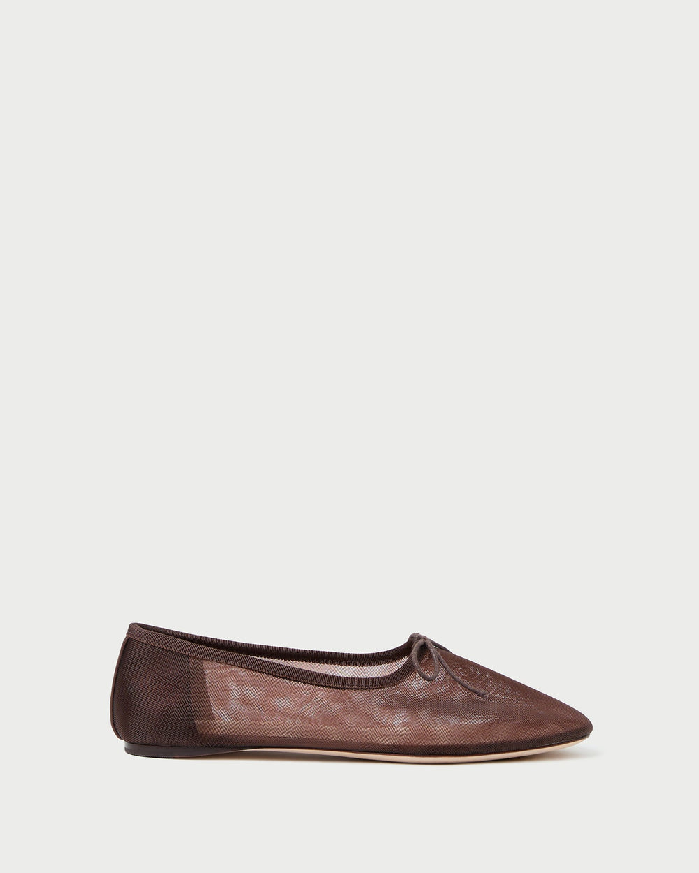 Loeffler Randall / Landon Chocolate Mesh Ballet Flat