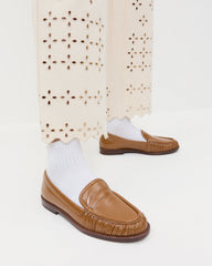 Loeffler Randall / Lucille Safari Leather Loafer