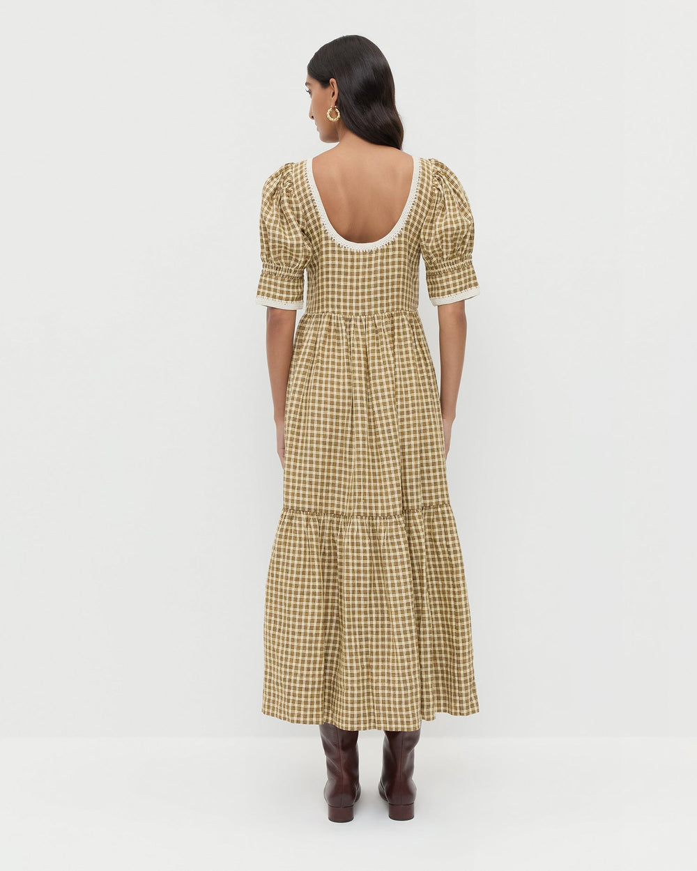 Loeffler Randall / Gillian Puff-Sleeve Dress