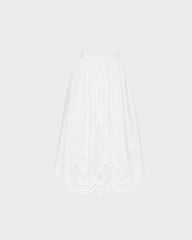 Loeffler Randall / Tinsley Broderie Skirt