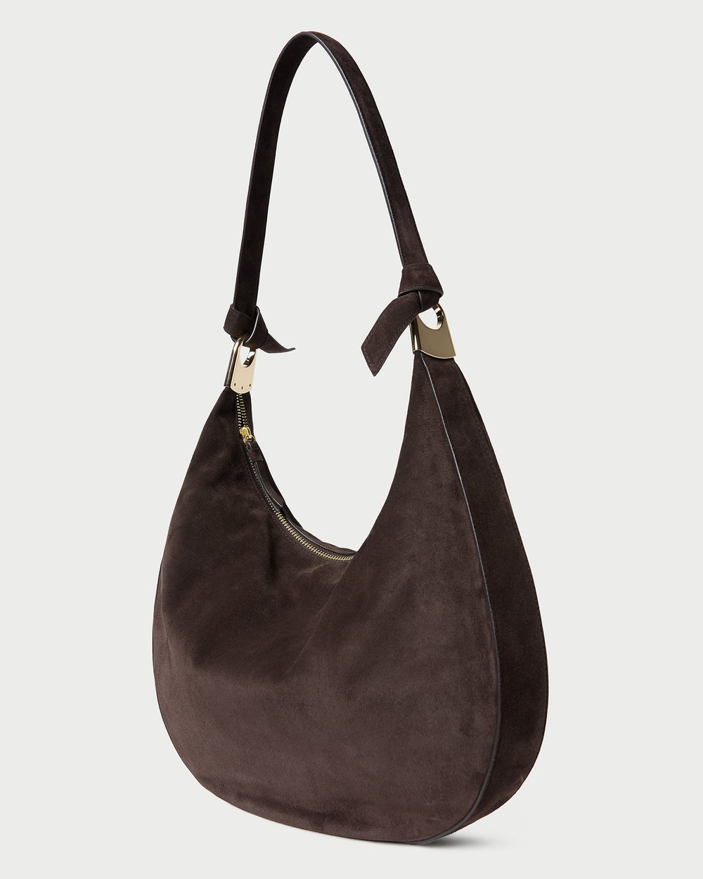 Loeffler Randall / Morgan Brown Suede Shoulder Bag