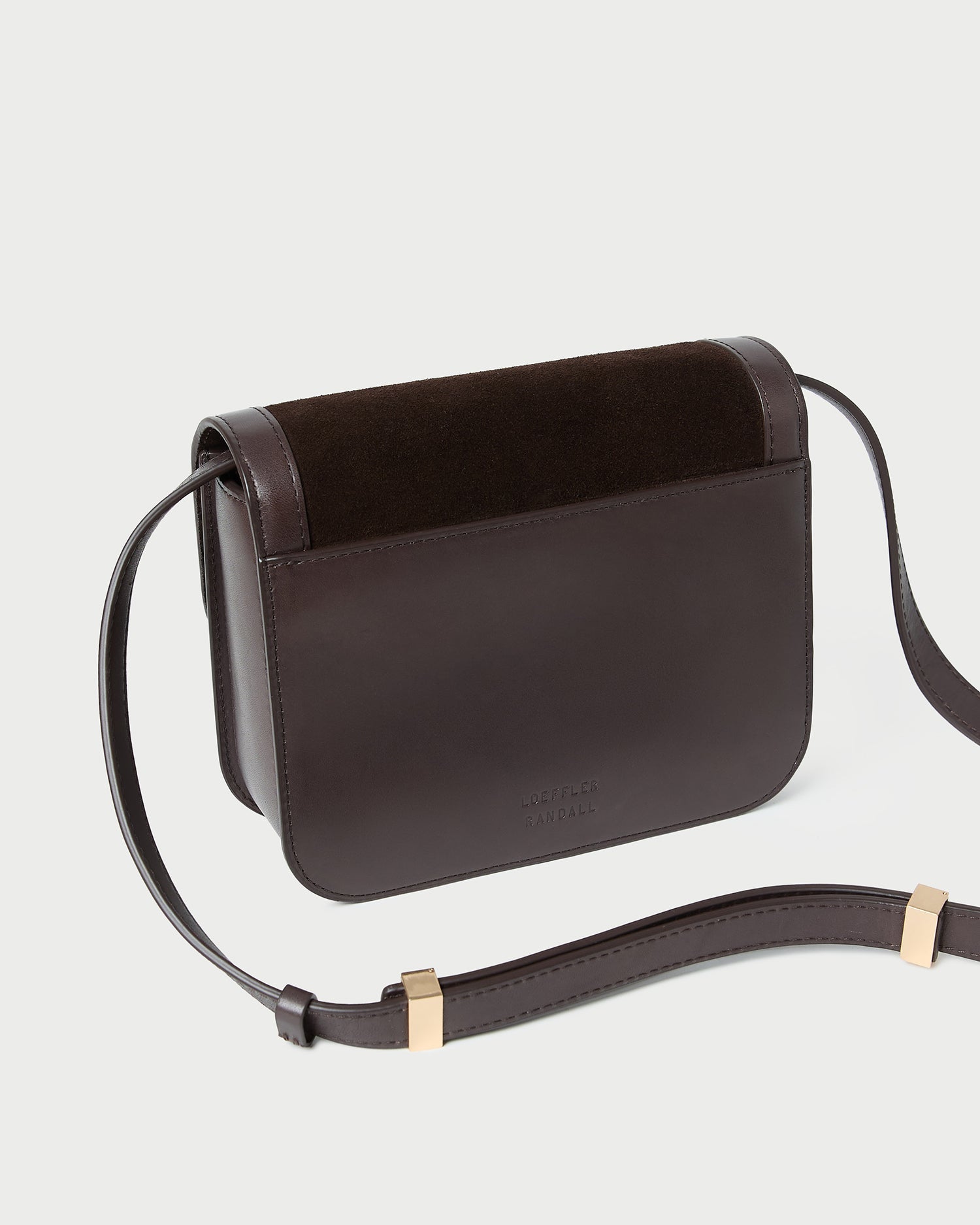 Loeffler Randall / Desi Brown Suede Crossbody