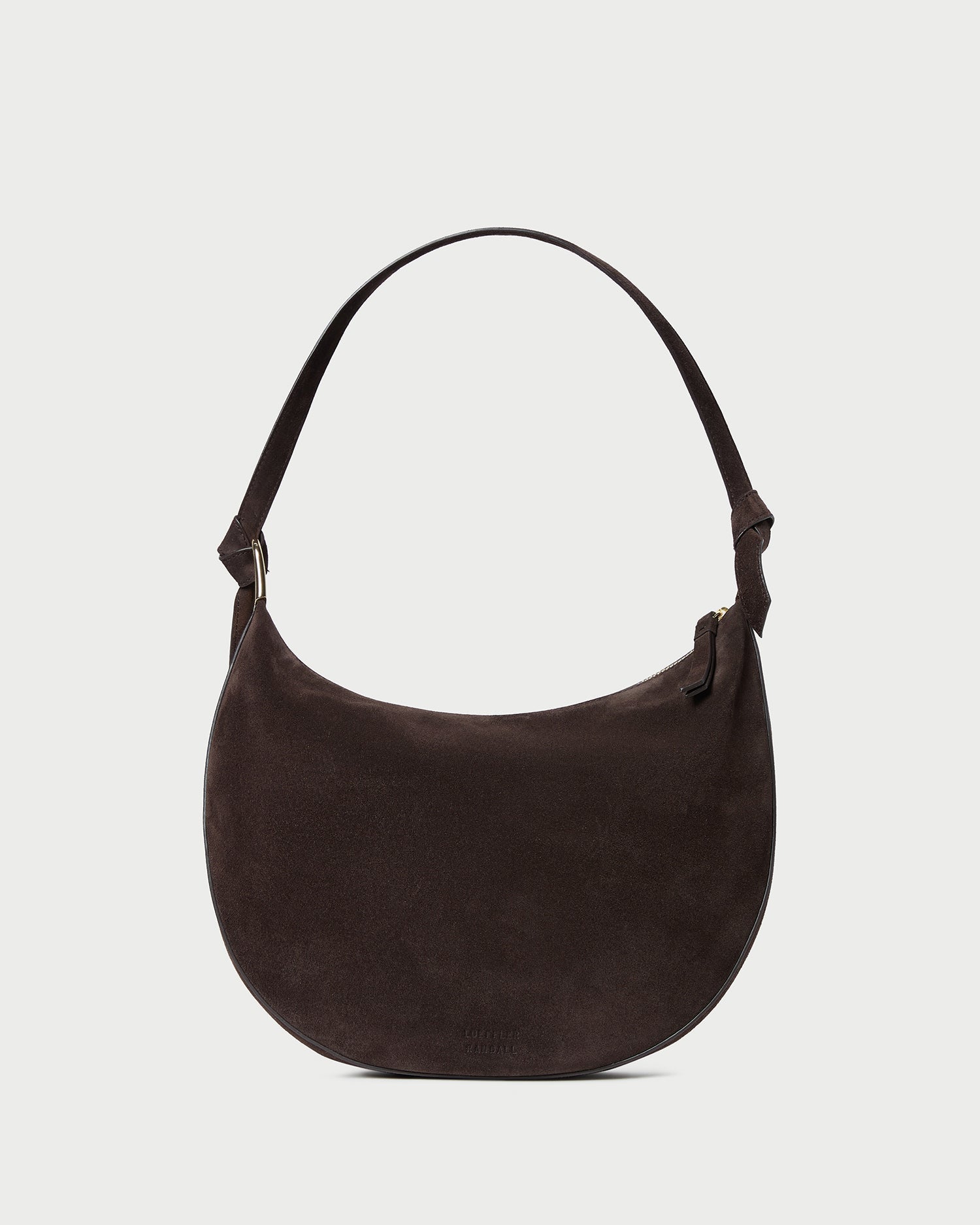 Loeffler Randall / Harlow Brown Suede Shoulder Bag