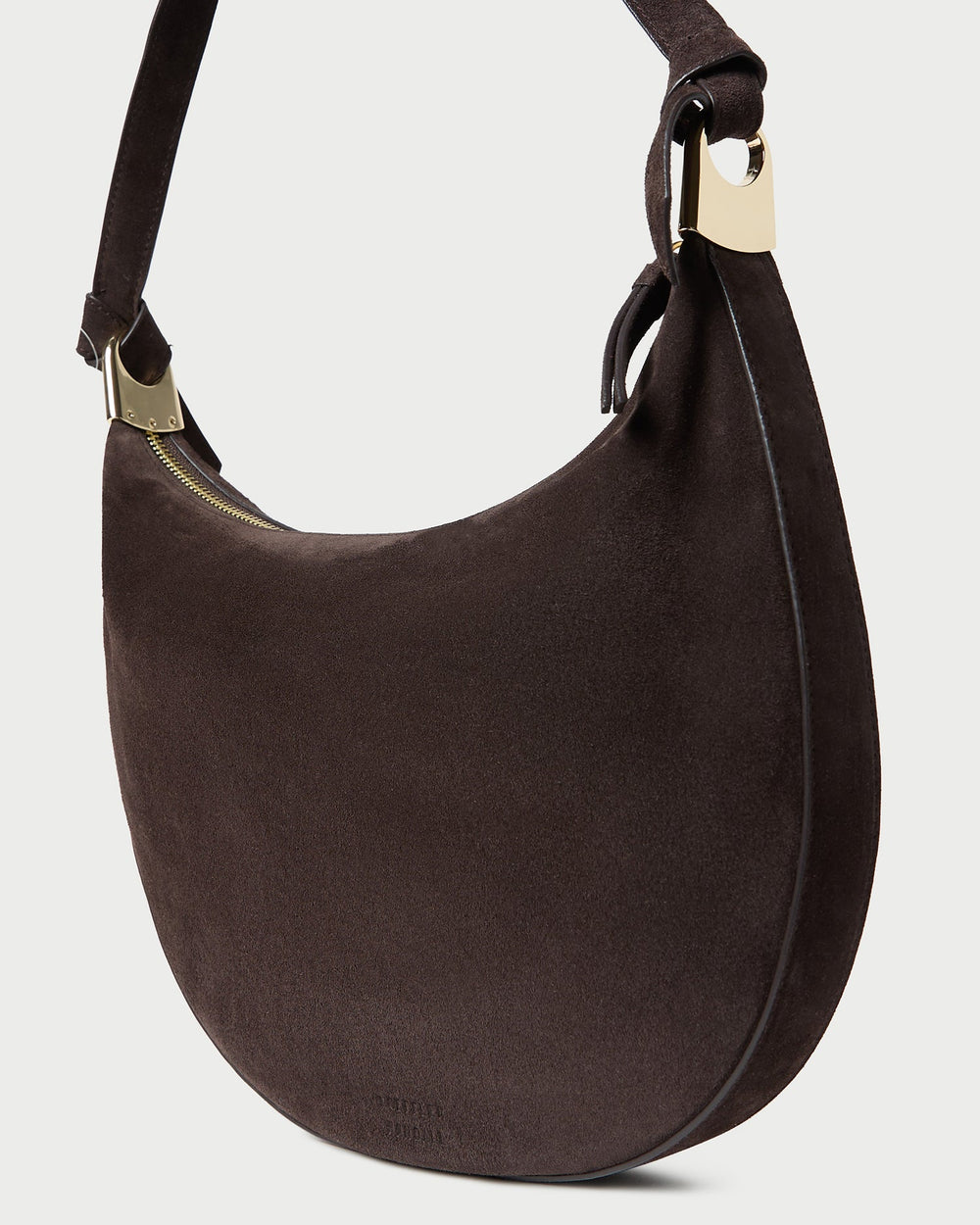 Loeffler Randall / Harlow Brown Suede Shoulder Bag