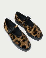Loeffler Randall / Cooper Leopard Velvet Mary Jane Sneaker