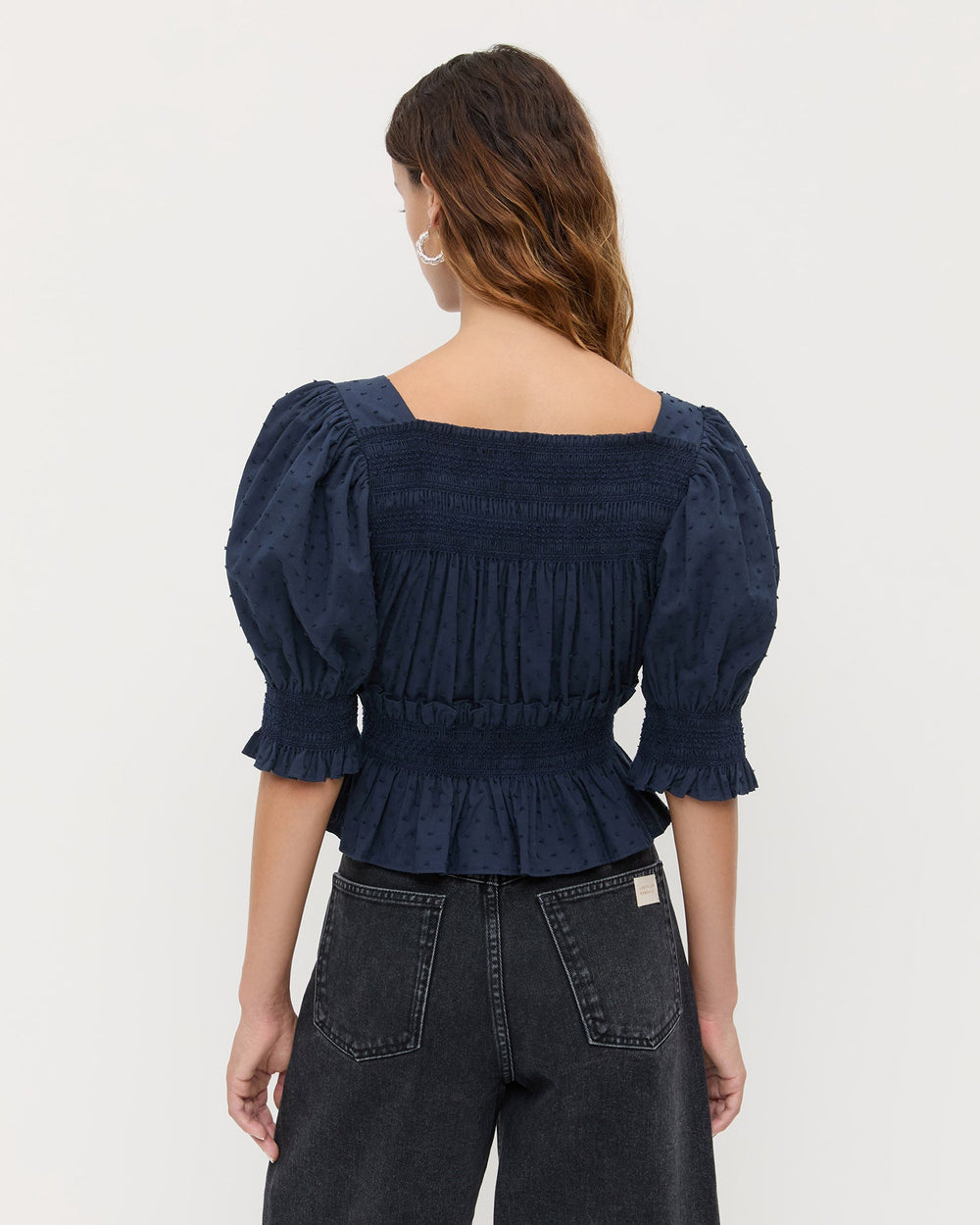 Loeffler Randall / Nicola Smocked Blouse