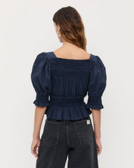 Loeffler Randall / Nicola Smocked Blouse