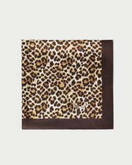 Loeffler Randall / Beverly Leopard Silk Scarf