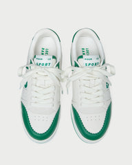 Loeffler Randall / Topspin Cream/Green Court Sneaker