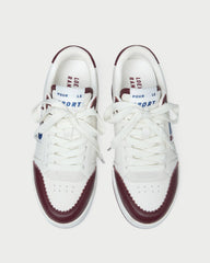 Loeffler Randall / Topspin Cream/Maroon Court Sneaker