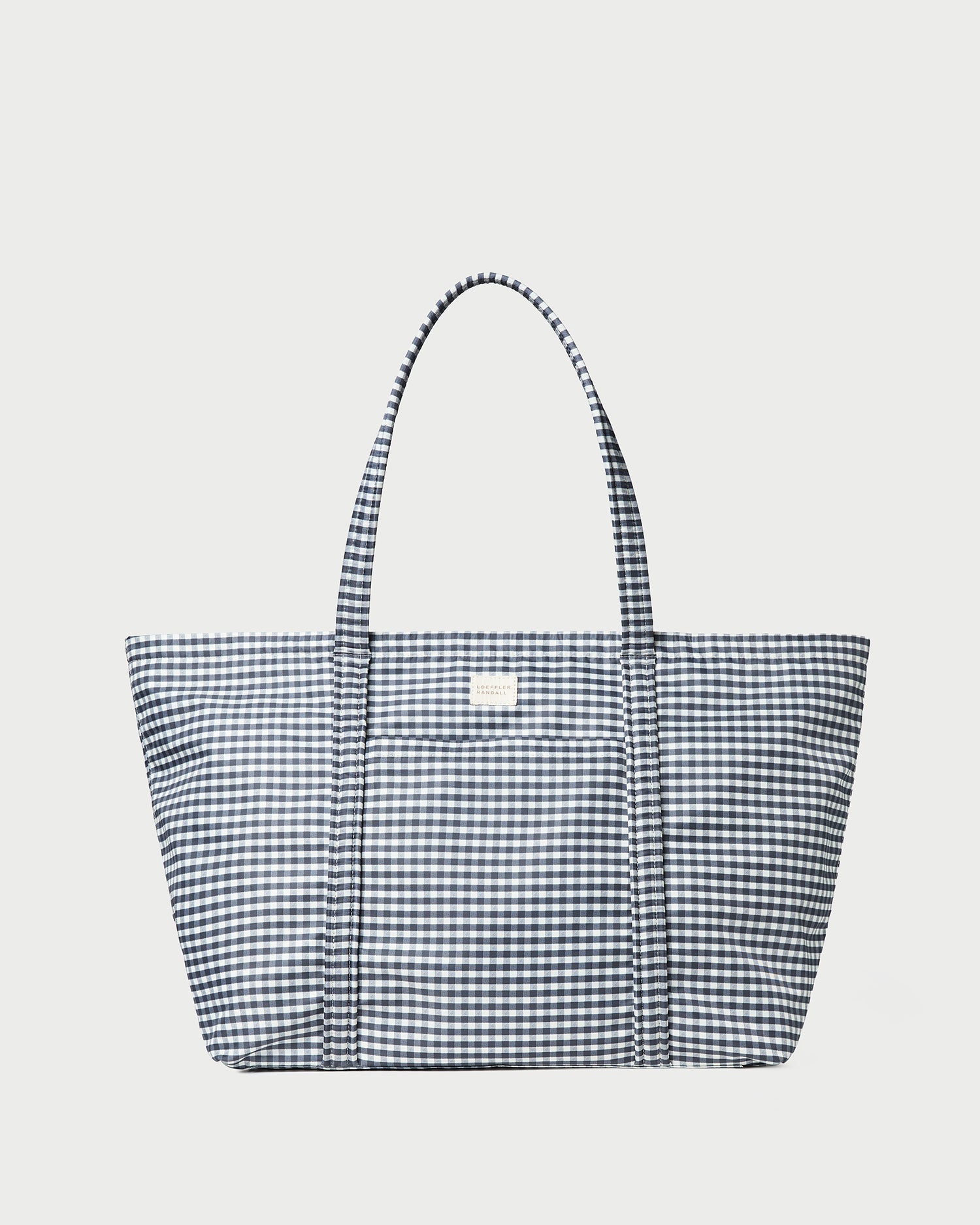 Loeffler Randall / Dina Black/White Gingham Travel Tote