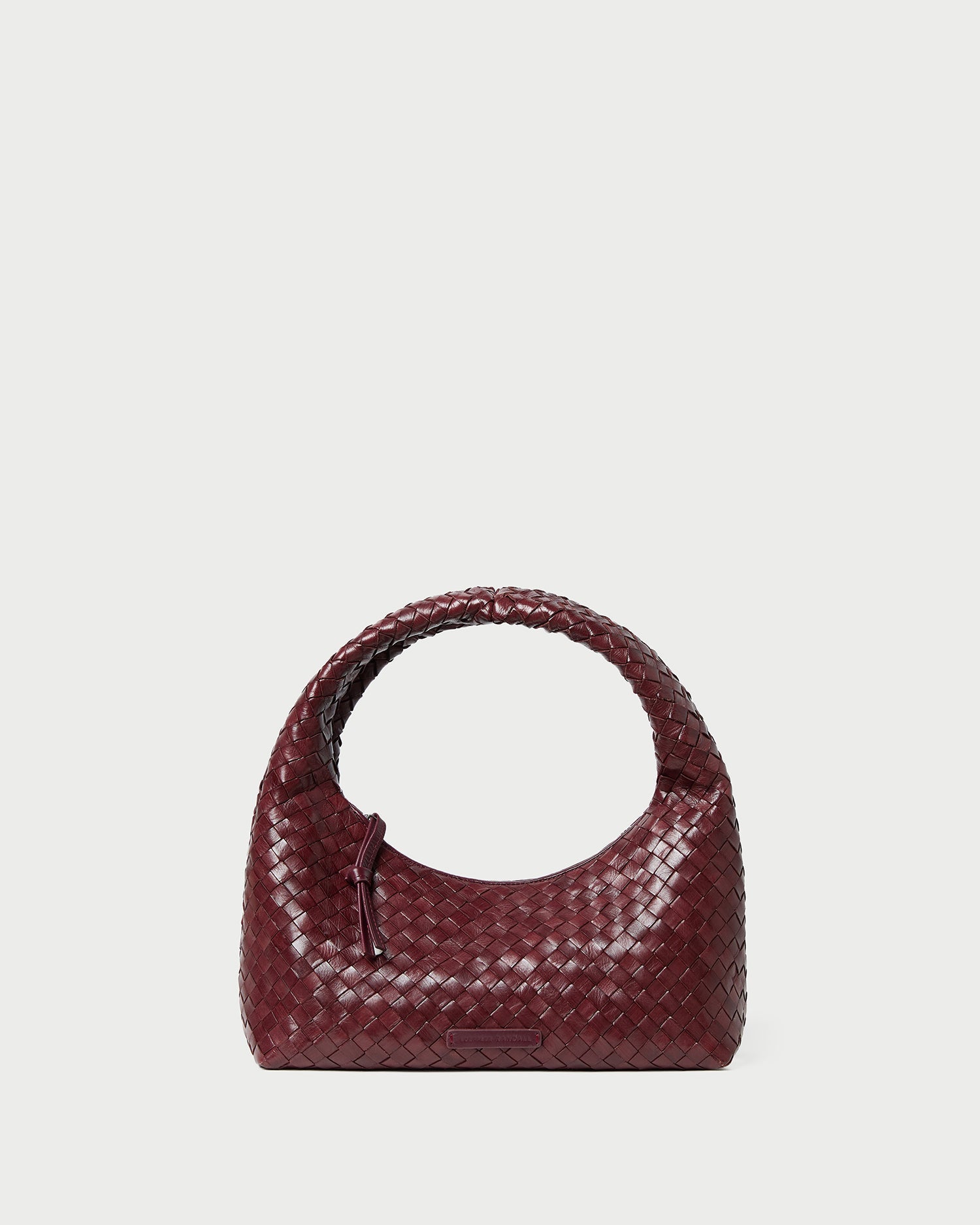 Loeffler Randall / Mercer Maroon Woven Shoulder Bag