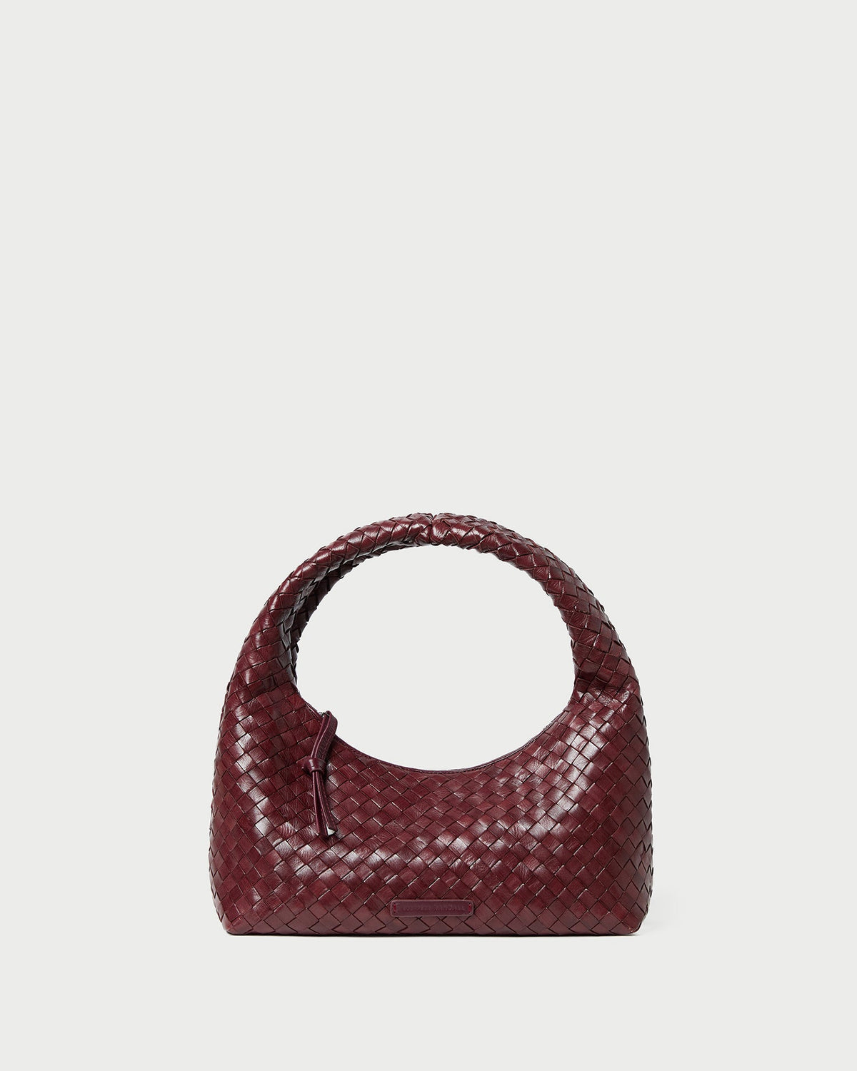 Loeffler Randall / Mercer Maroon Woven Shoulder Bag