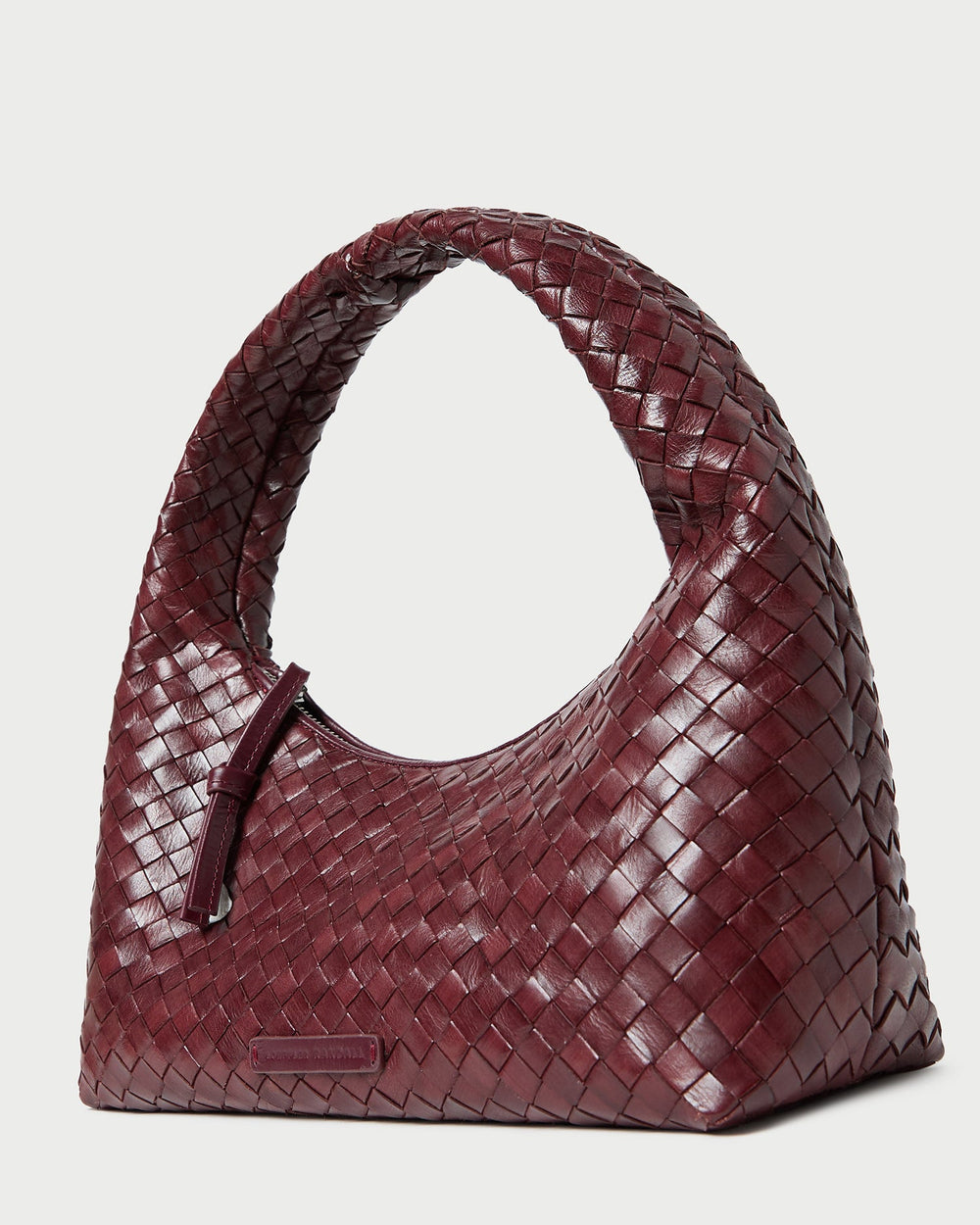 Loeffler Randall / Mercer Maroon Woven Shoulder Bag