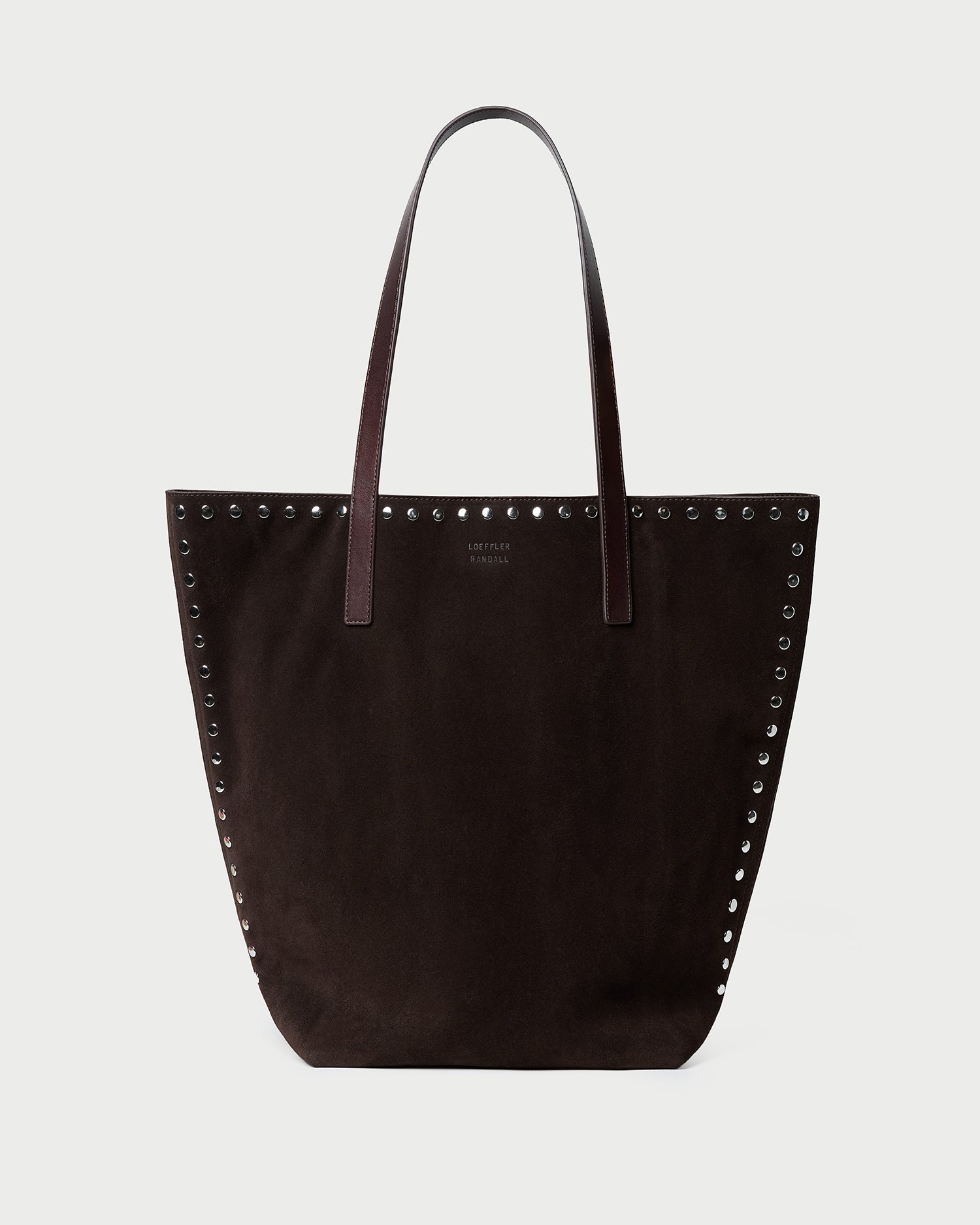 Loeffler Randall / Walker Brown/Silver Suede Tote
