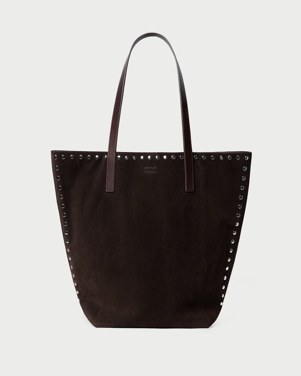 Loeffler Randall / Walker Brown/Silver Suede Tote