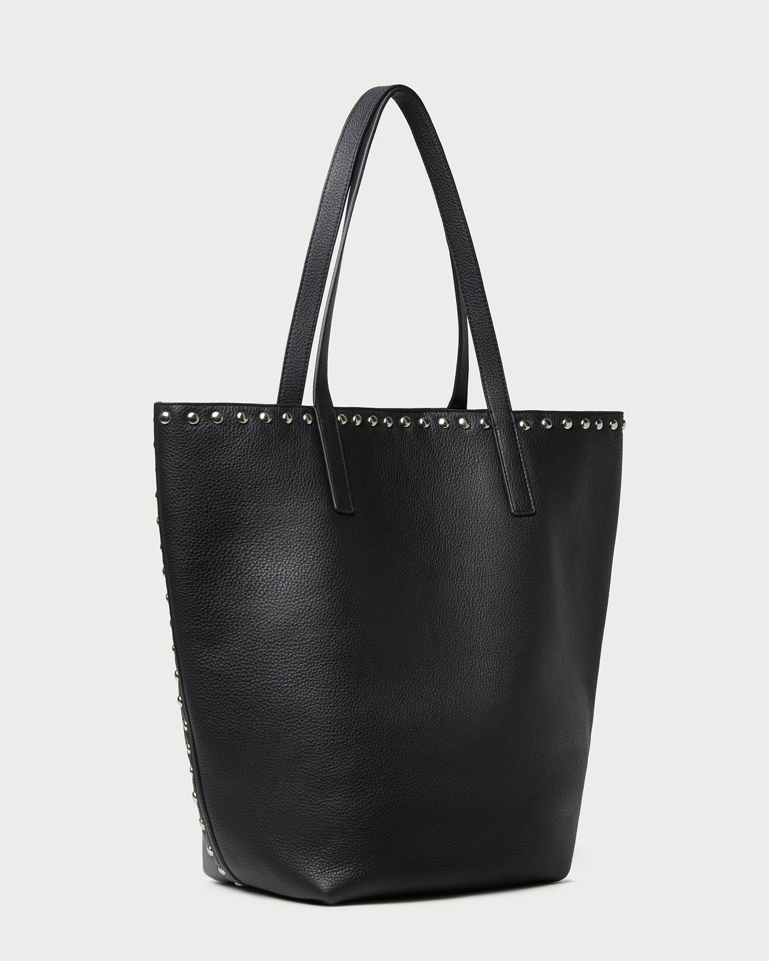 Loeffler Randall / Walker Black/Silver Leather Tote