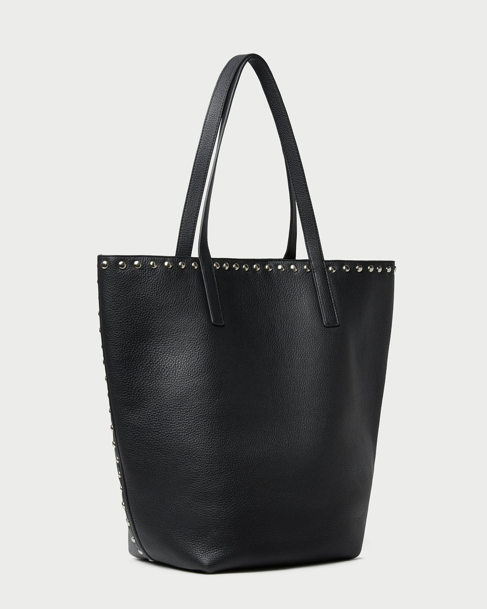 Loeffler Randall / Walker Black/Silver Leather Tote