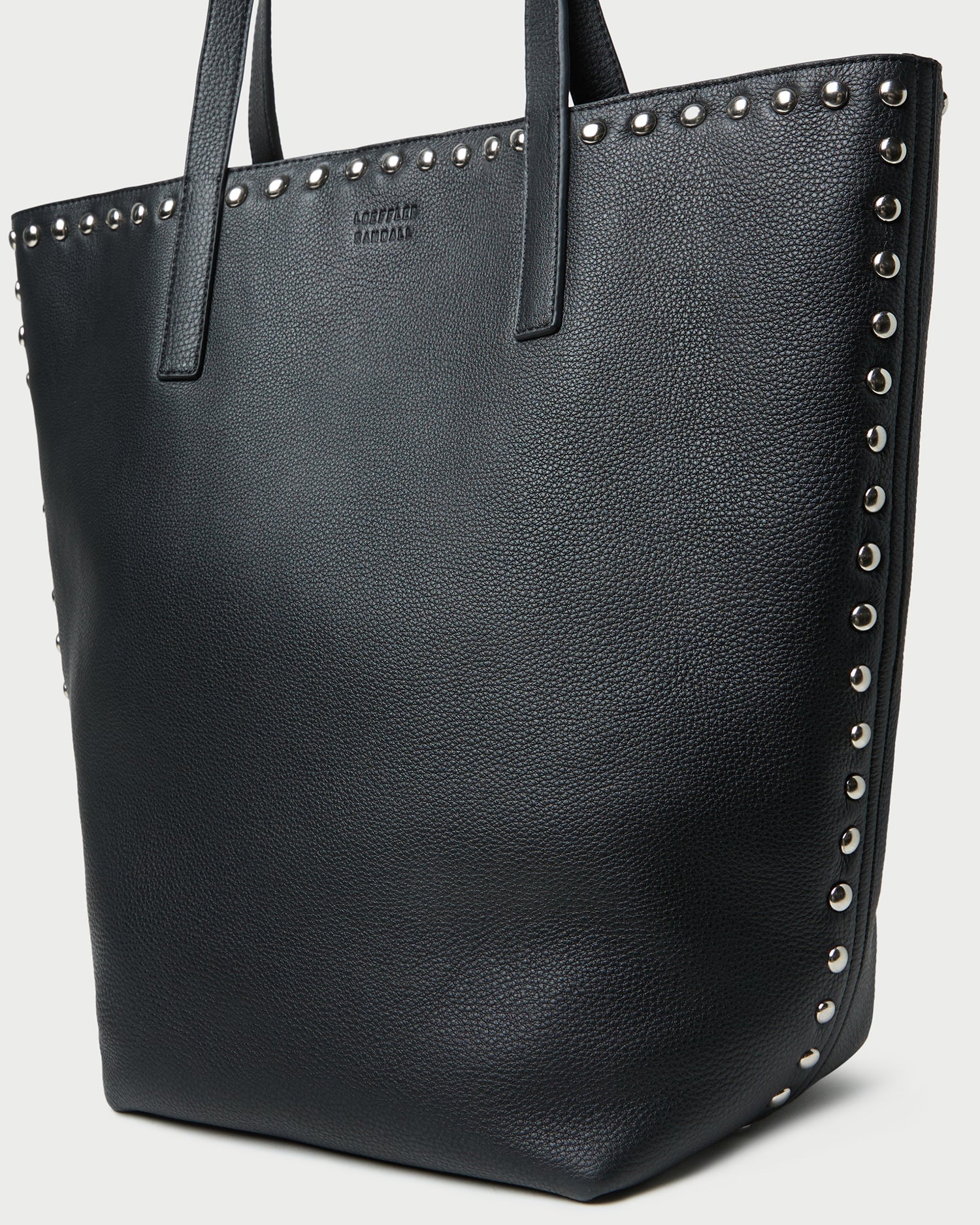 Loeffler Randall / Walker Black/Silver Leather Tote