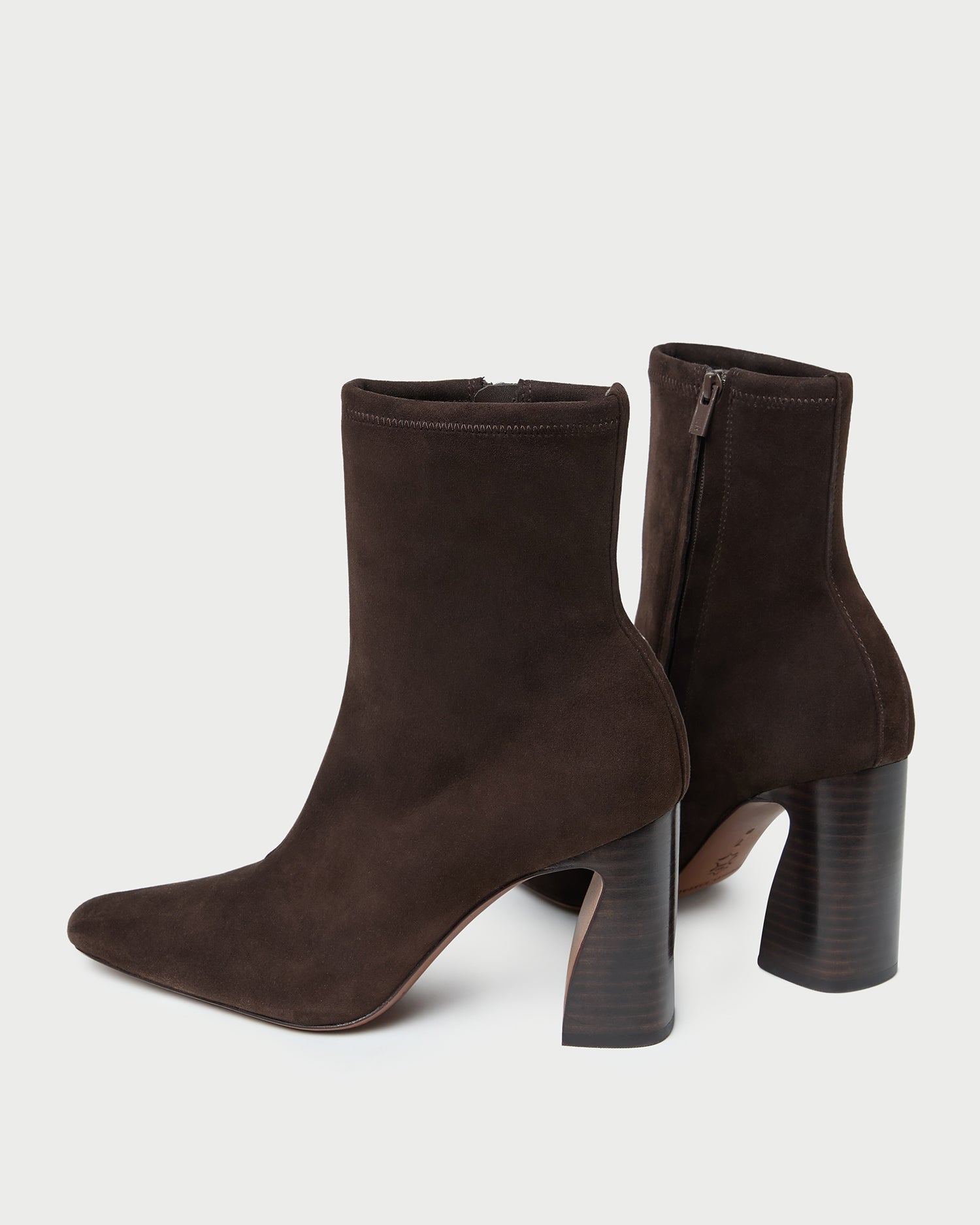 Loeffler Randall / Chloe Brown Suede Ankle Boot