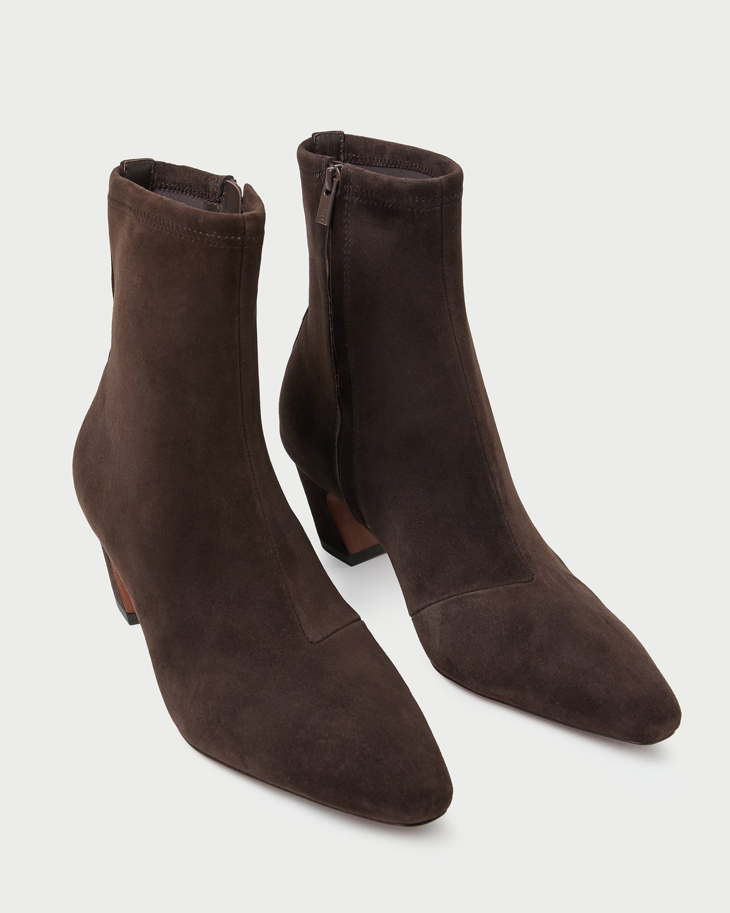 Loeffler Randall / Doria Brown Suede Ankle Boot