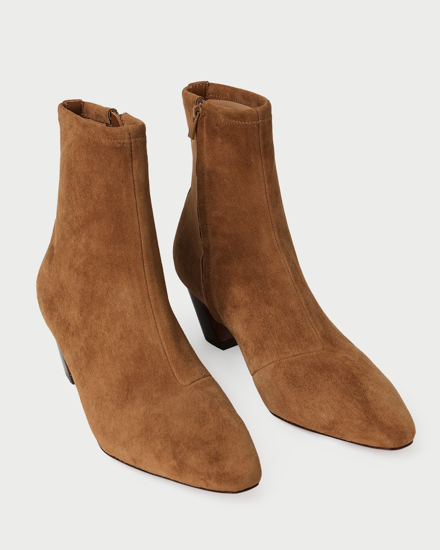 Loeffler Randall / Doria Cacao Suede Ankle Boot