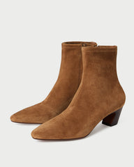 Loeffler Randall / Doria Cacao Suede Ankle Boot
