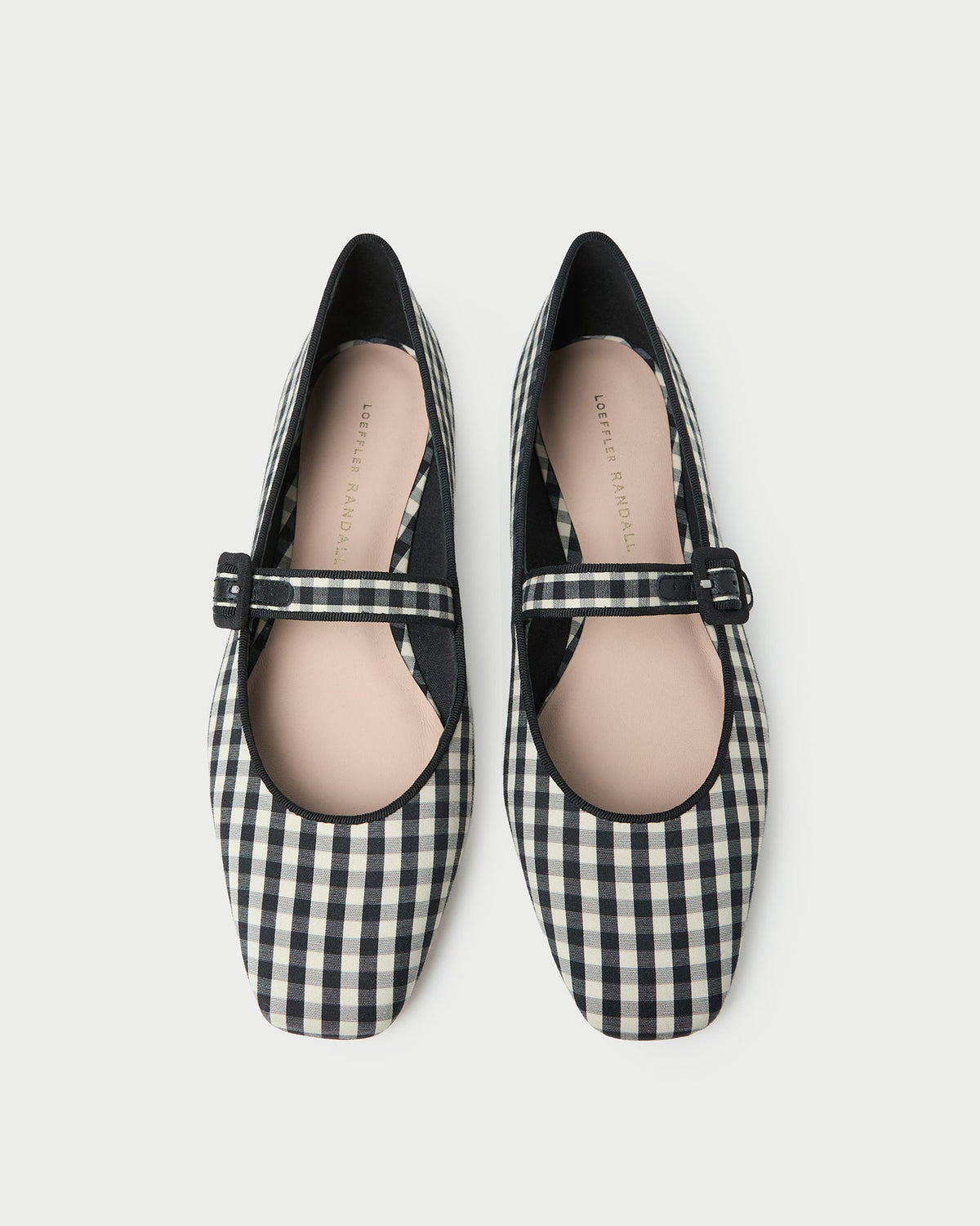 Loeffler Randall / Ginger Black/White Gingham Mary Jane