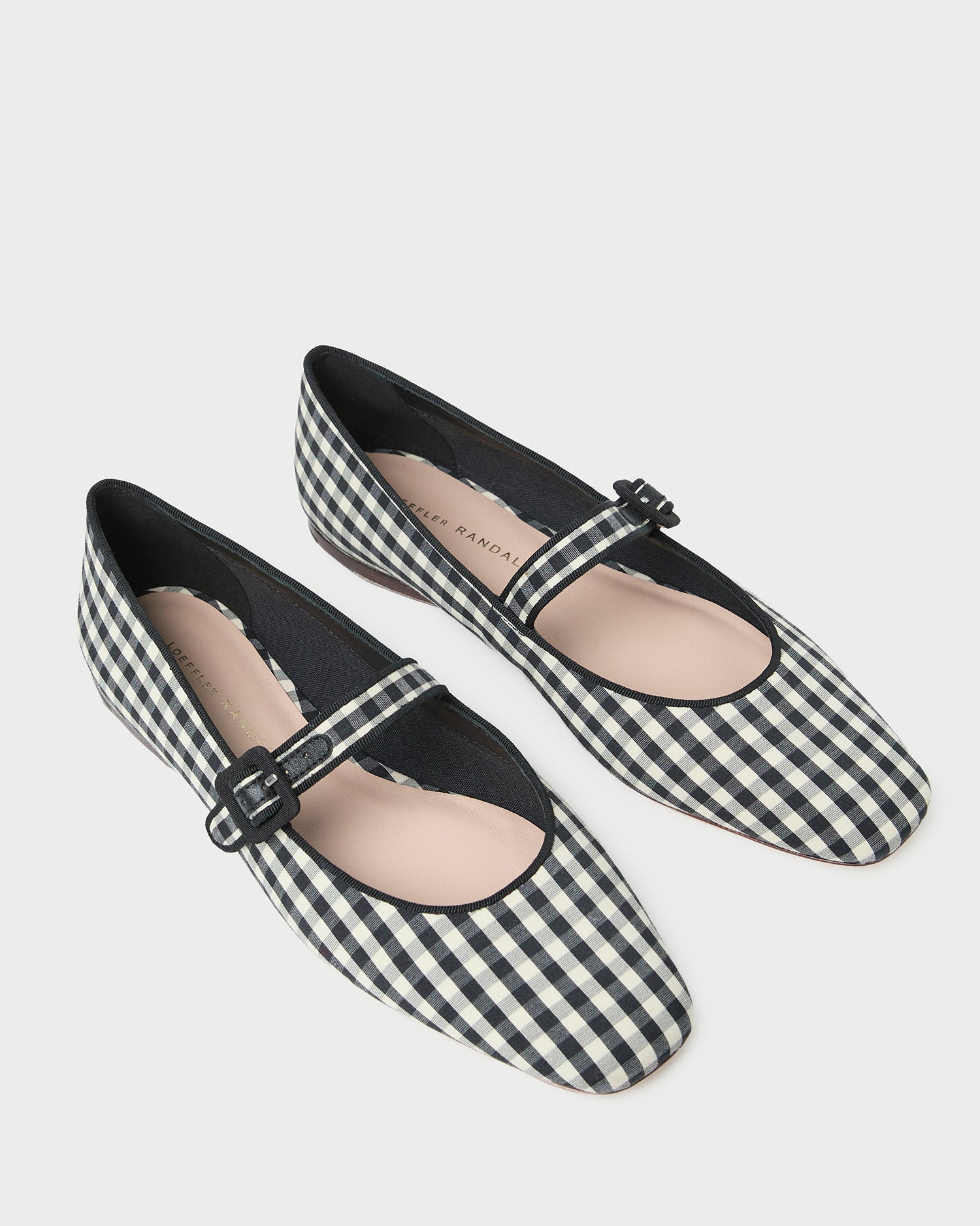 Loeffler Randall / Ginger Black/White Gingham Mary Jane