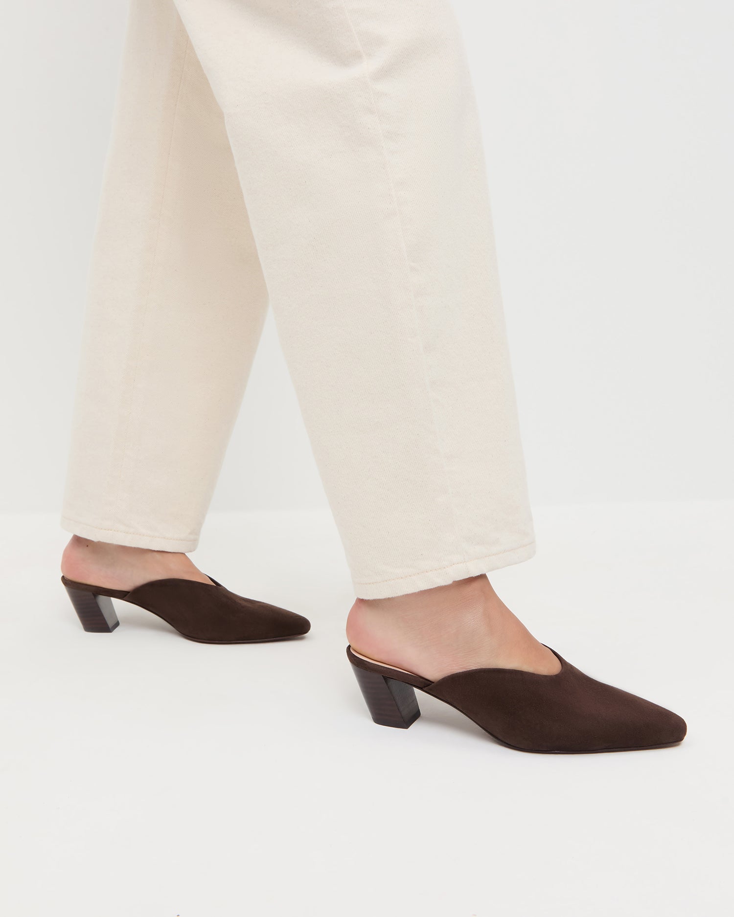Loeffler Randall / Perry Brown Suede Mule
