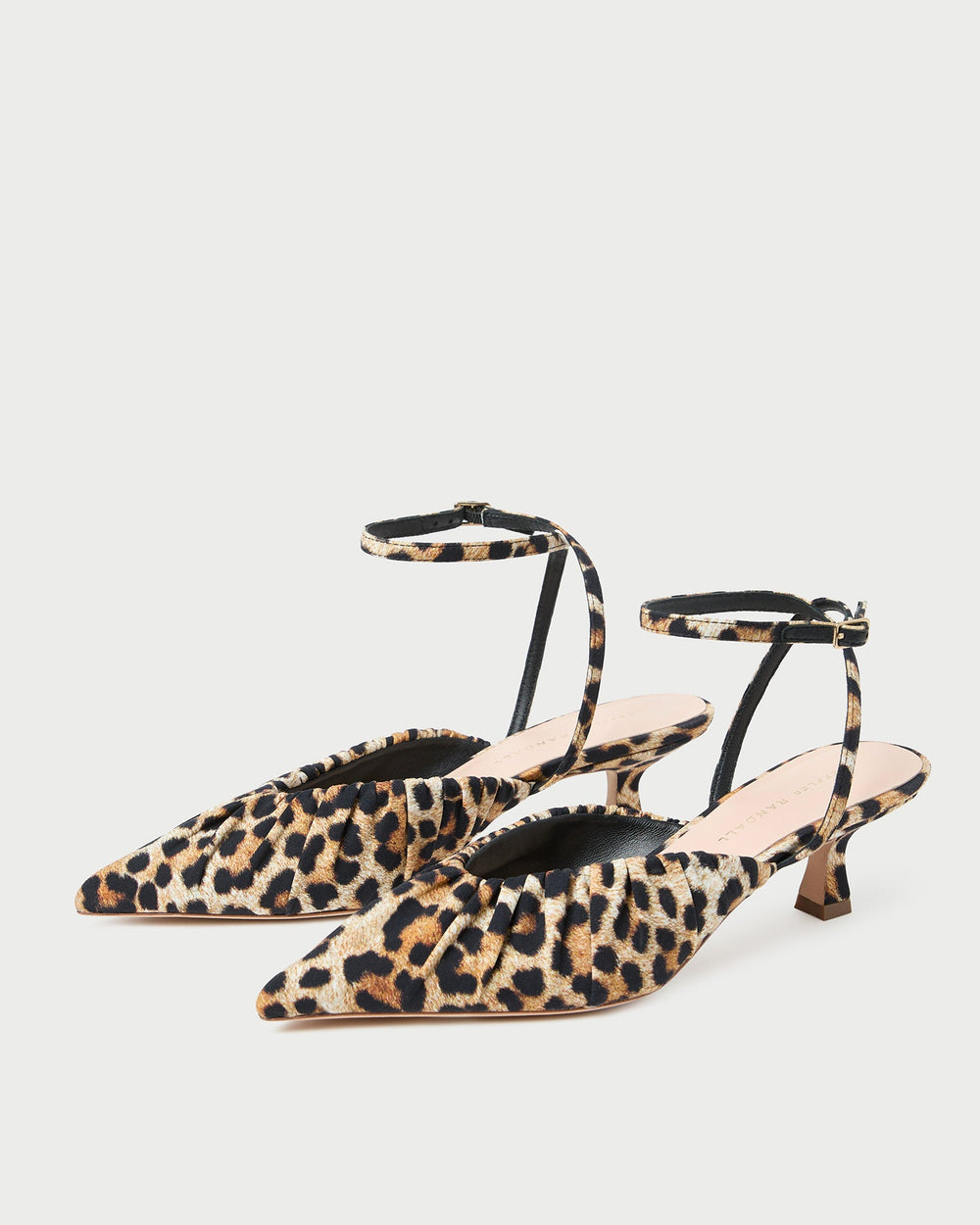 Loeffler Randall / Rio Leopard Jersey Kitten Heel