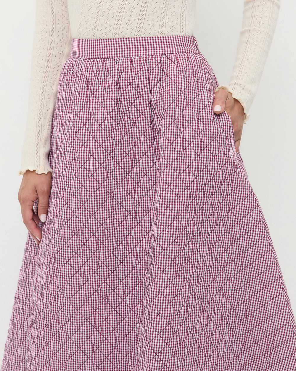 Loeffler Randall / Clara Quilted Skirt