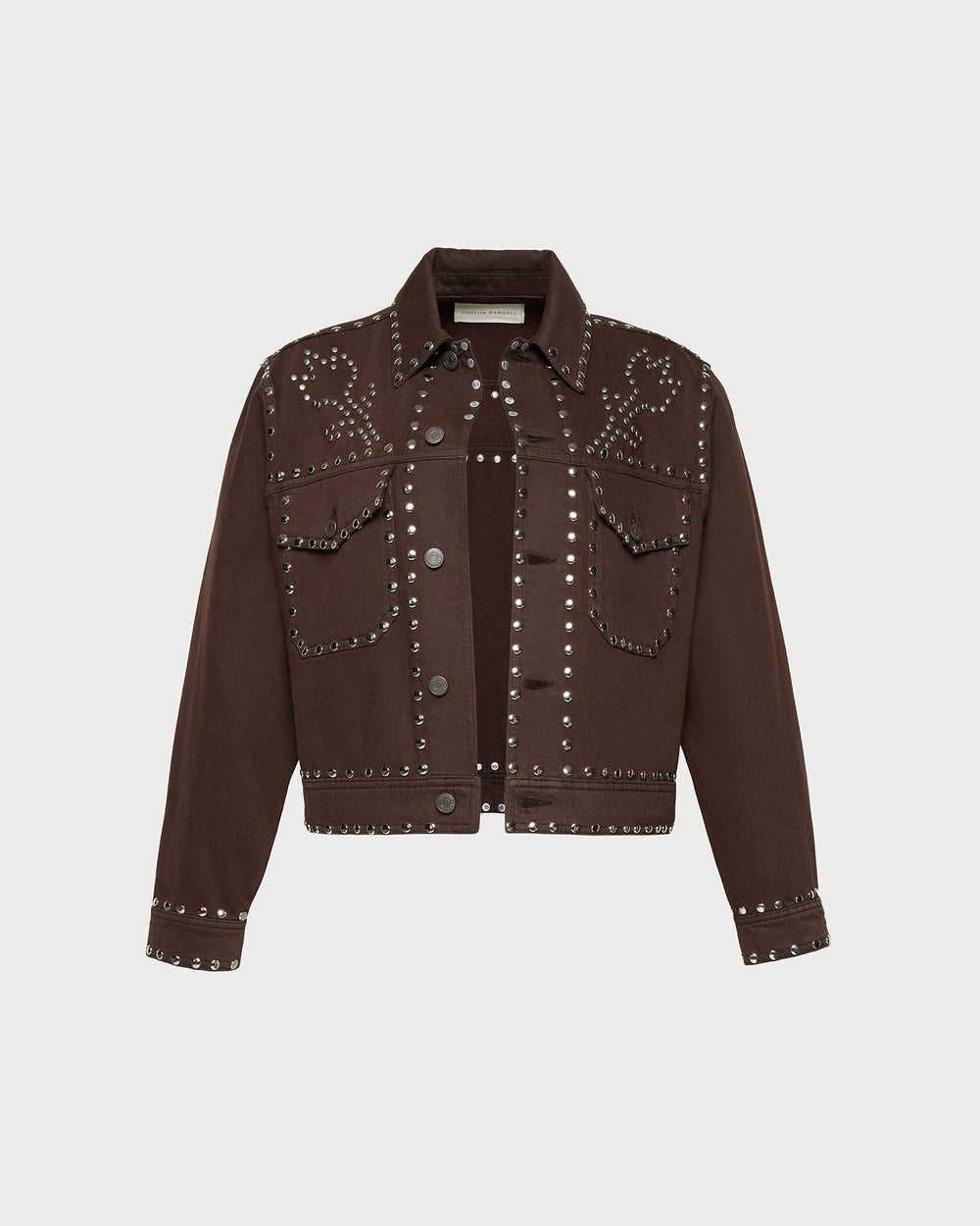Loeffler Randall / Elijah Studded Denim Jacket