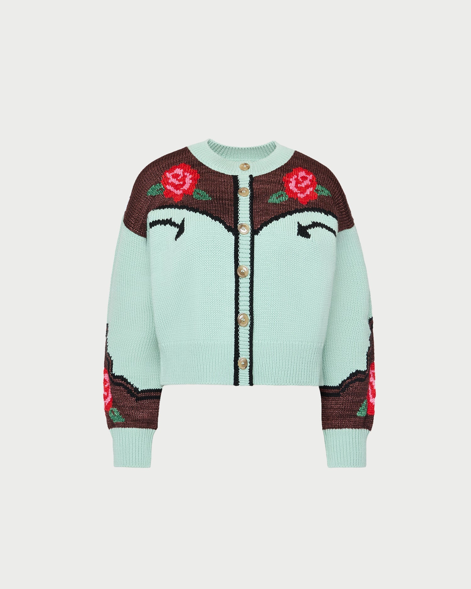 Loeffler Randall / Linda Intarsia Cardigan
