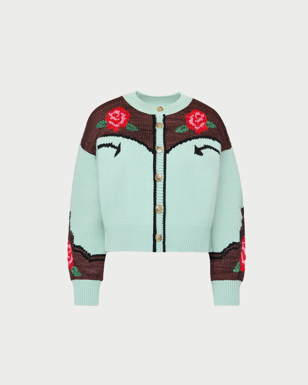 Loeffler Randall / Linda Intarsia Cardigan