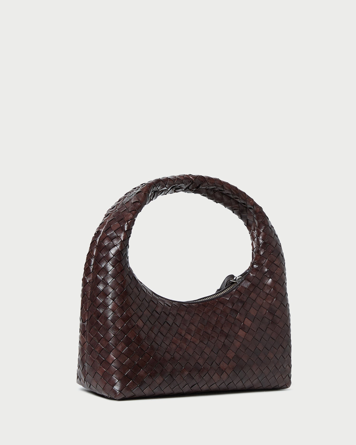 Loeffler Randall / Mercer Chocolate Woven Shoulder Bag