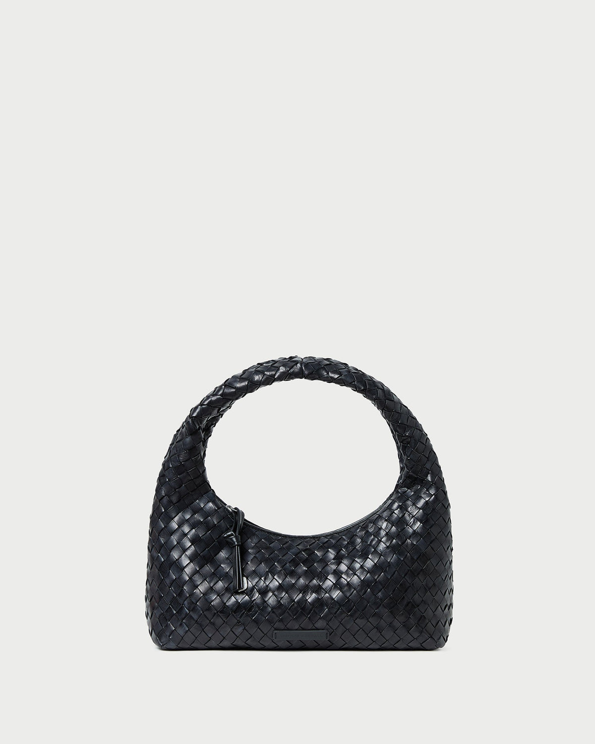 Loeffler Randall / Mercer Black Woven Shoulder Bag