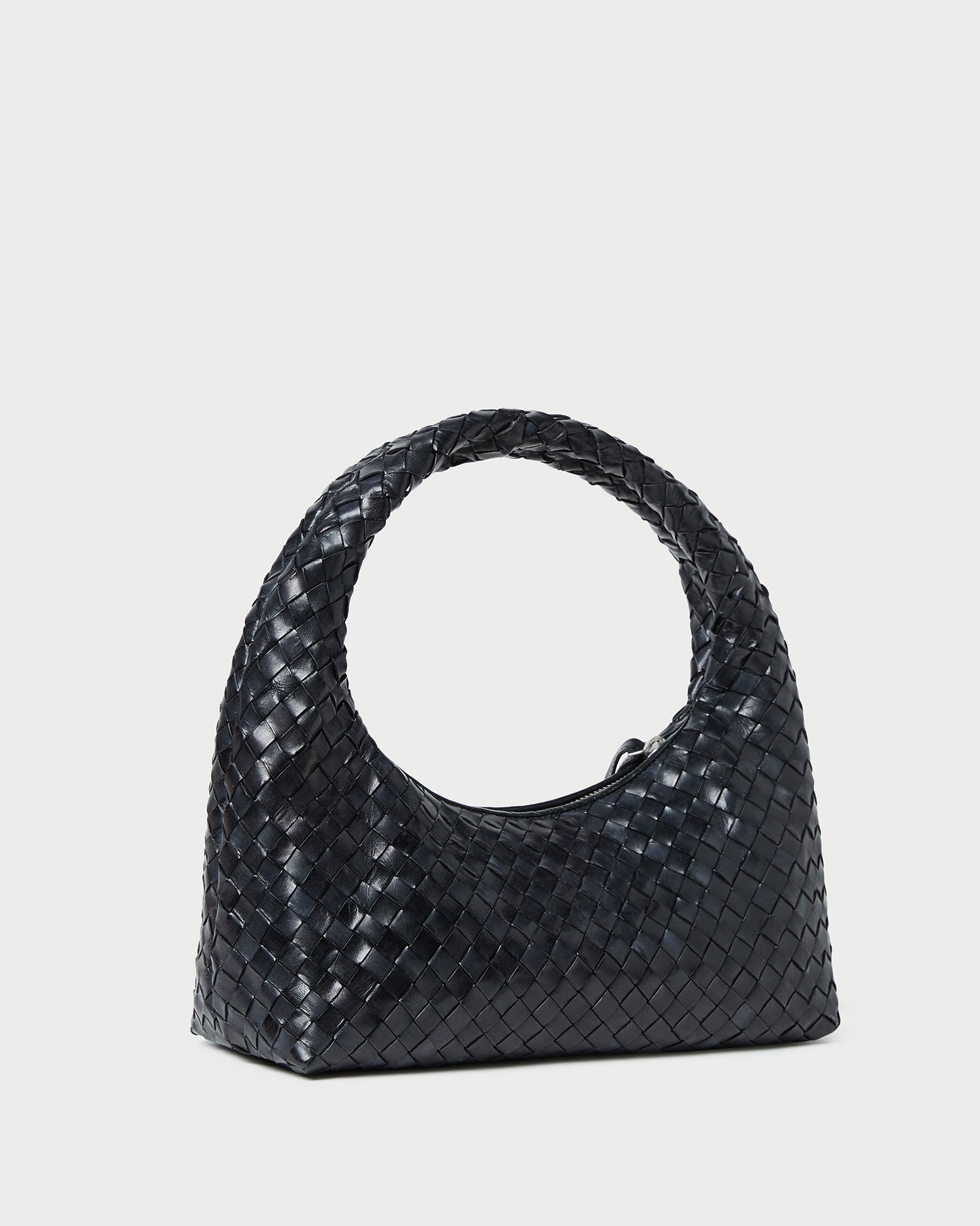 Loeffler Randall / Mercer Black Woven Shoulder Bag