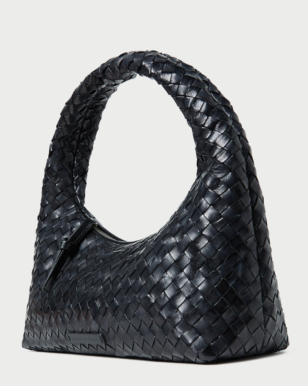 Loeffler Randall / Mercer Black Woven Shoulder Bag