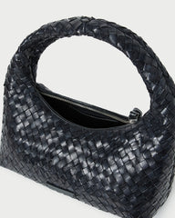Loeffler Randall / Mercer Black Woven Shoulder Bag