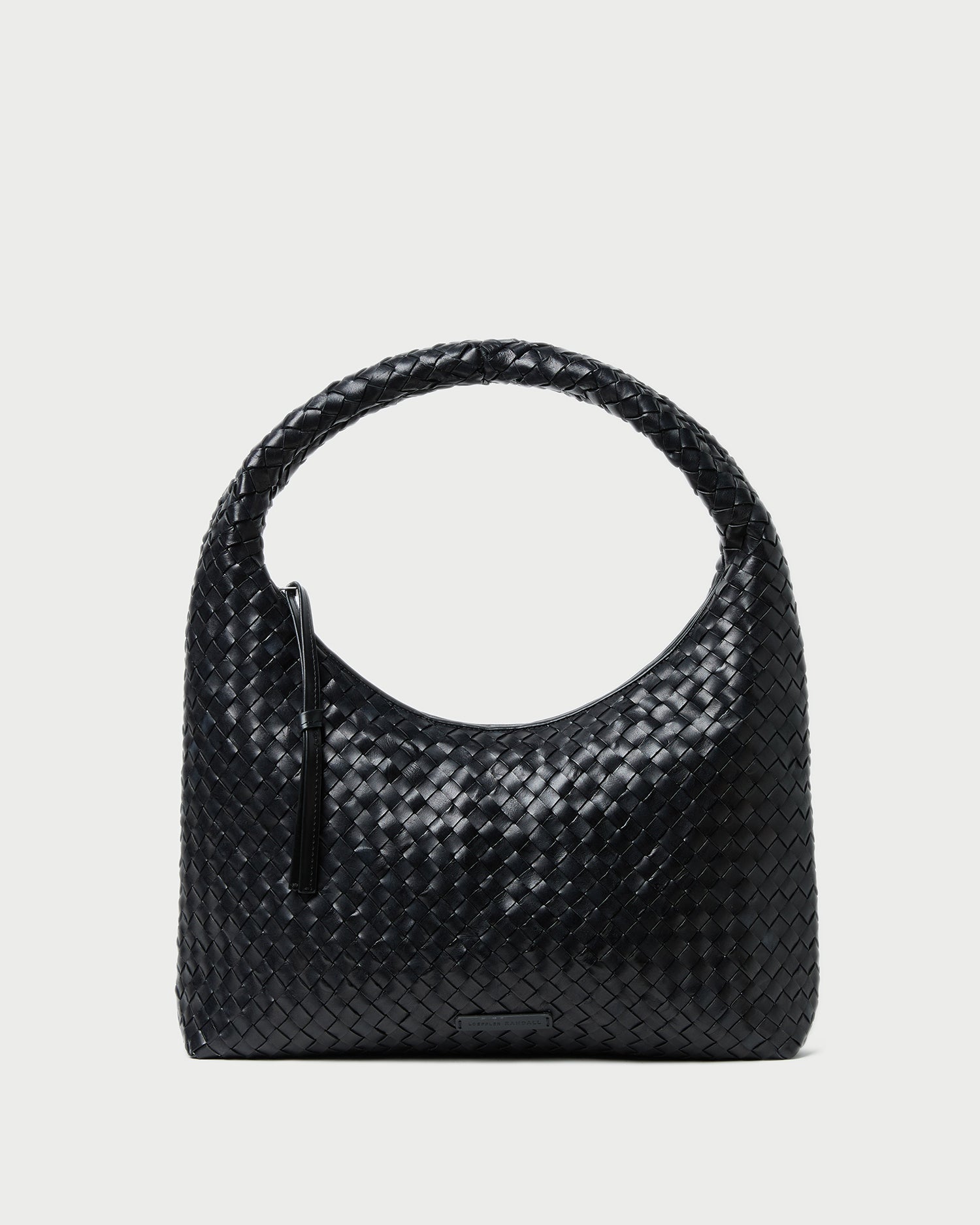 Loeffler Randall / Willow Black Woven Hobo Bag