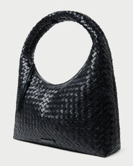 Loeffler Randall / Willow Black Woven Hobo Bag