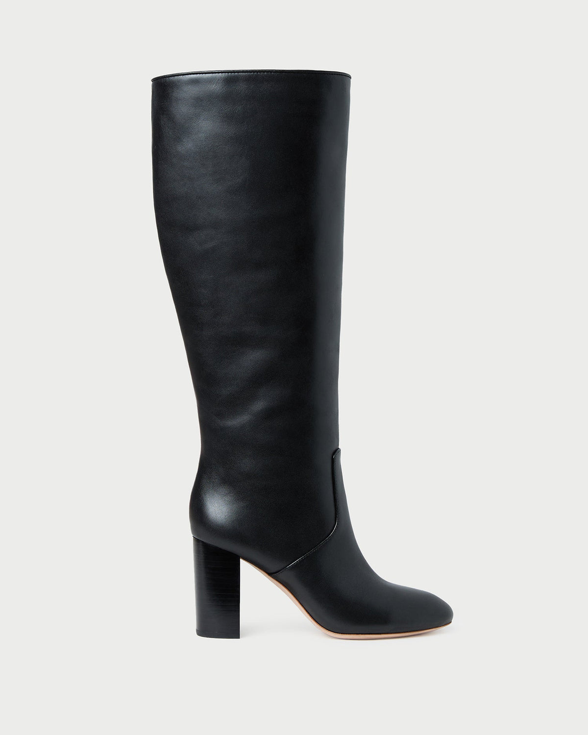 Loeffler Randall / Goldy Black Wide-Calf Boot
